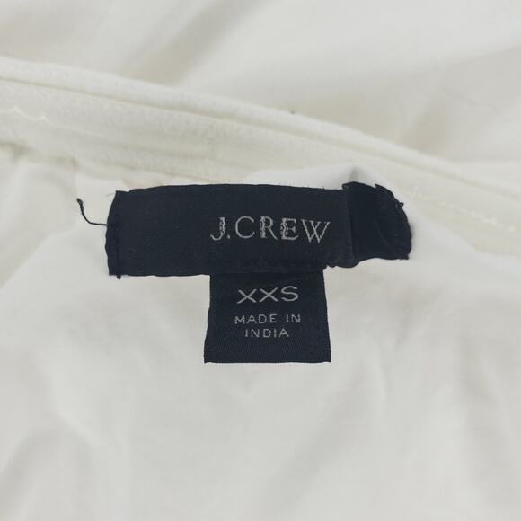 J. Crew White Tiered Halter Maxi Dress XXS - Picture 9 of 13